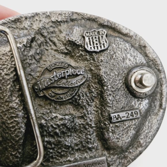 Buckles of America INDIANS Belt Buckle Collectible - Picture 3 of 6